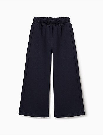 Pantaloni a gamba larga in pile con fodera spazzolata