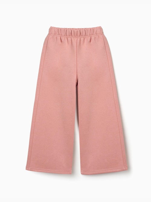 Pantaloni a gamba larga in pile con fodera spazzolata - Kiabi