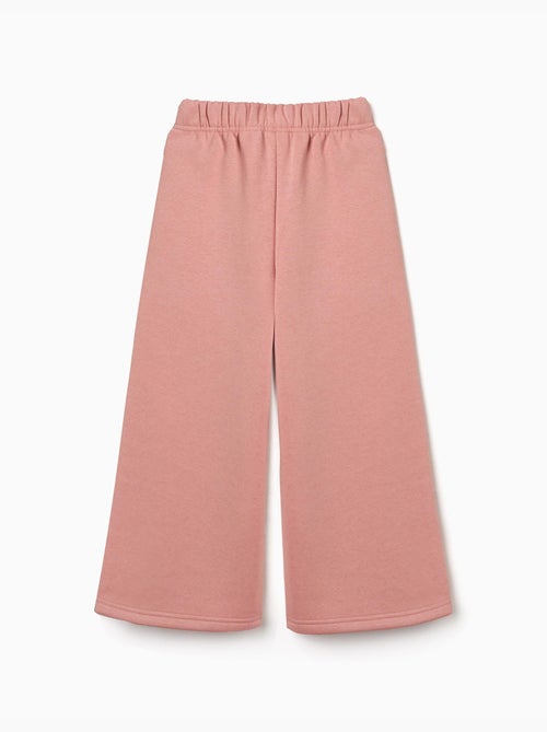 Pantaloni a gamba larga in pile con fodera spazzolata - Kiabi