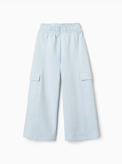 Pantaloni a gamba larga in pile con tasche cargo - Kiabi Pantaloni a gamba larga in pile con tasche cargo - Kiabi