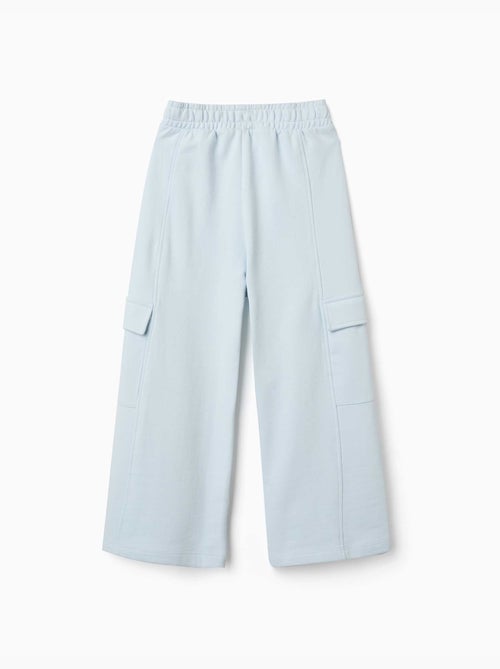 Pantaloni a gamba larga in pile con tasche cargo - Kiabi Pantaloni a gamba larga in pile con tasche cargo - Kiabi