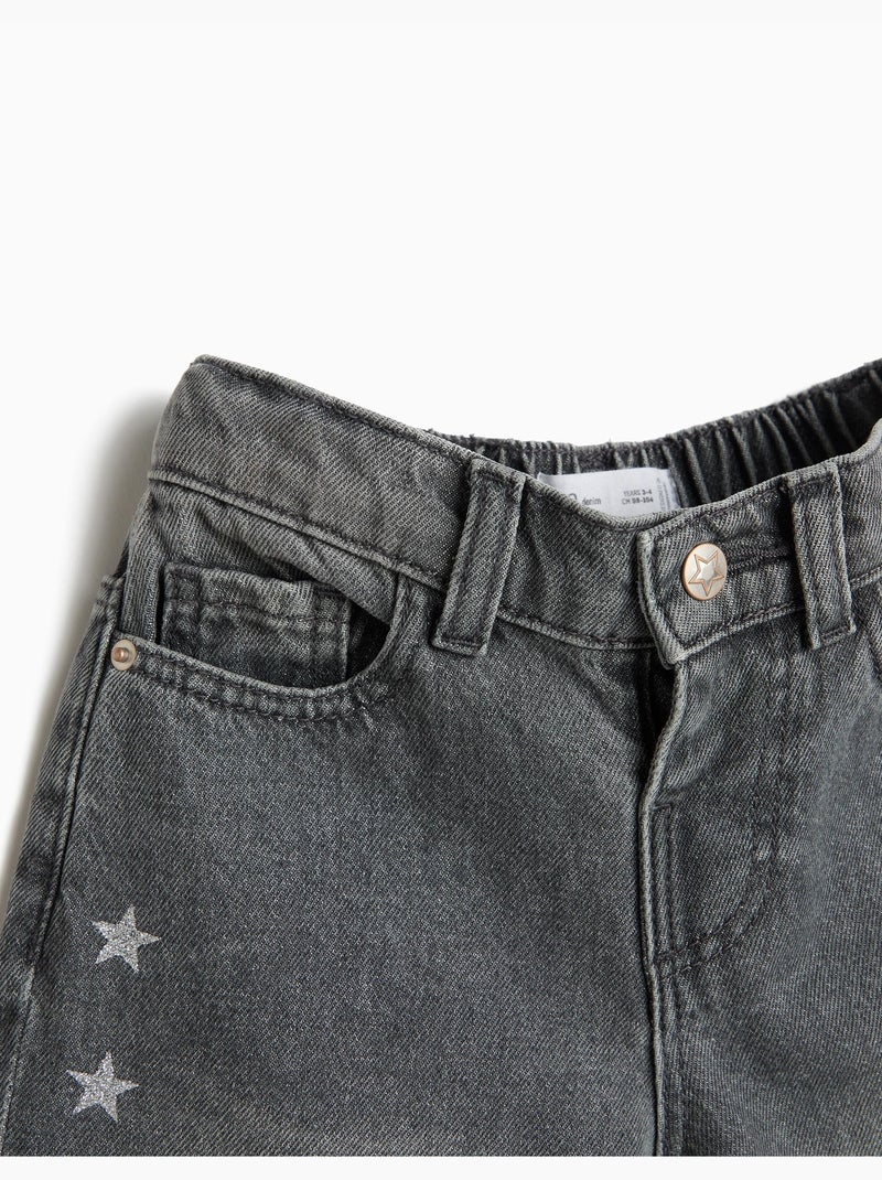 Pantaloni a gamba larga, mo fashion Grigio - Kiabi
