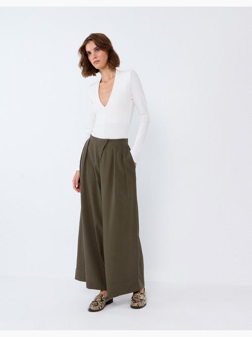 Pantaloni a gamba larga, mo fashion - Kiabi Pantaloni a gamba larga, mo fashion - Kiabi