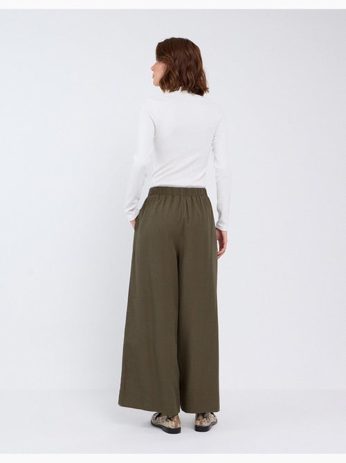 Pantaloni a gamba larga, mo fashion - Kiabi Pantaloni a gamba larga, mo fashion - Kiabi