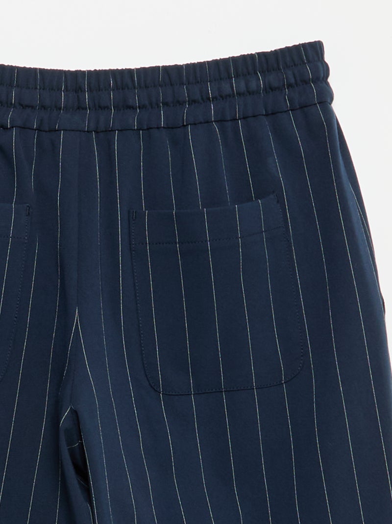 Pantaloni a gamba larga / taglio ampio Blu - Kiabi