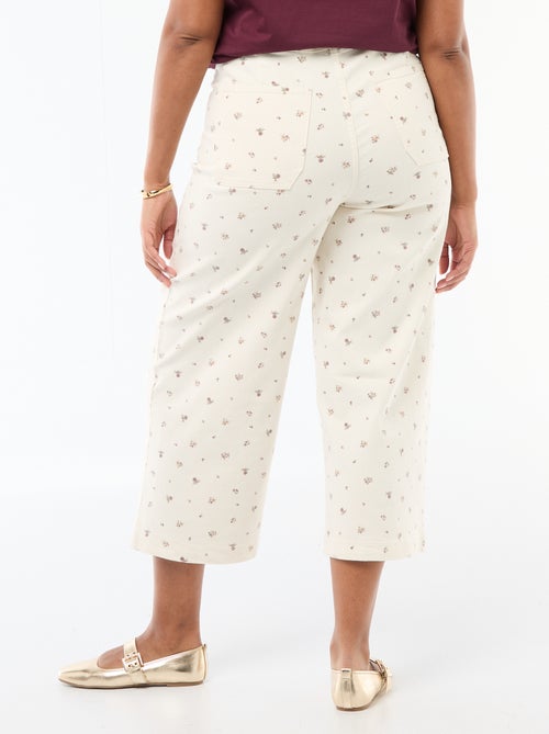 Pantaloni a gamba larga / wide leg a vita standard - Kiabi