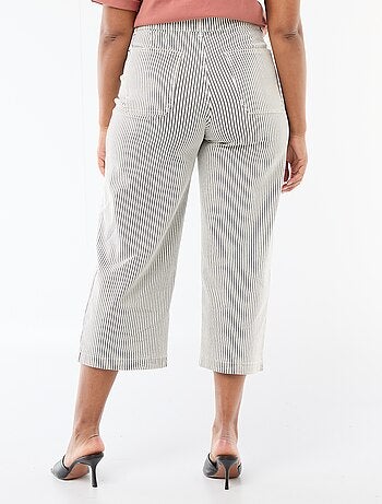 Pantaloni a gamba larga / wide leg a vita standard