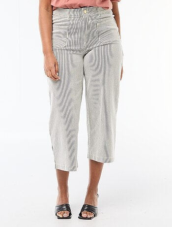 Pantaloni a gamba larga / wide leg a vita standard