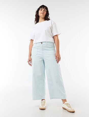 Pantaloni a gamba larga / wide leg a vita standard