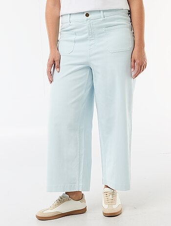 Pantaloni a gamba larga / wide leg a vita standard