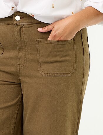 Pantalone a gamba larga / wide leg vita standard