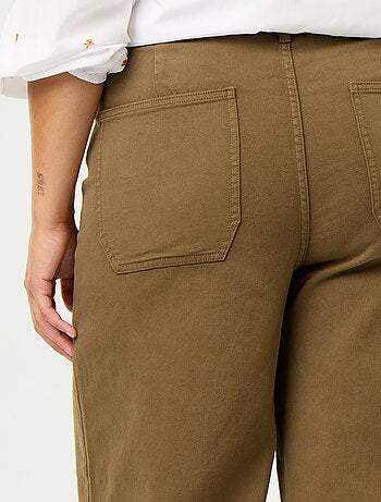 Pantalone a gamba larga / wide leg vita standard