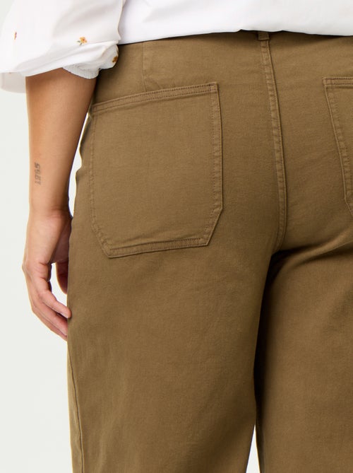 Pantaloni a gamba larga / wide leg a vita standard - Kiabi Pantaloni a gamba larga / wide leg a vita standard - Kiabi