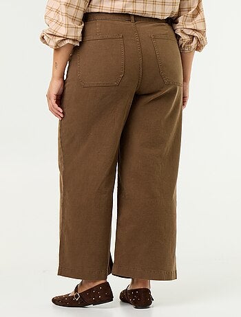 Pantalone a gamba larga / wide leg vita standard