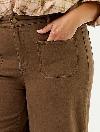 Pantalone a gamba larga / wide leg vita standard