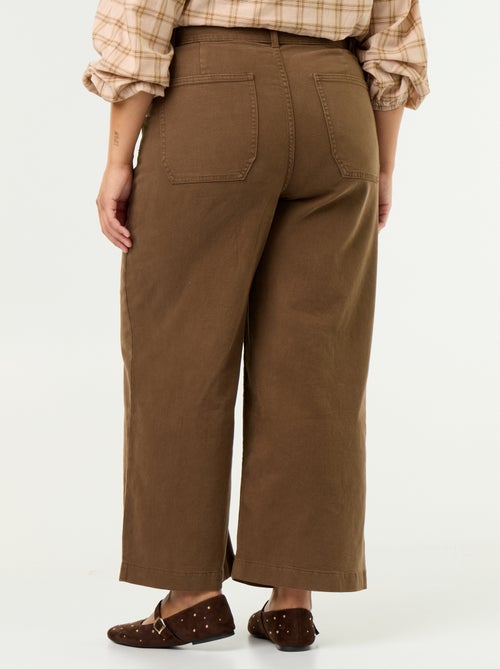 Pantaloni a gamba larga / wide leg a vita standard - Kiabi Pantaloni a gamba larga / wide leg a vita standard - Kiabi
