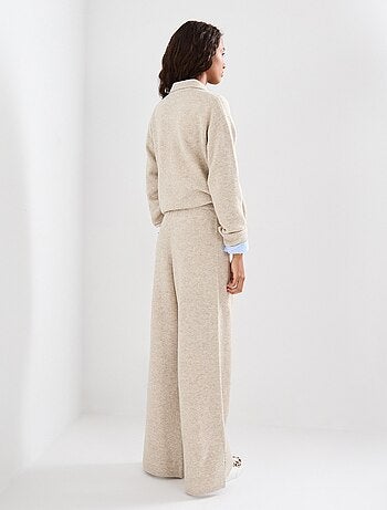 Pantaloni a maglia con lana, MO Fashion