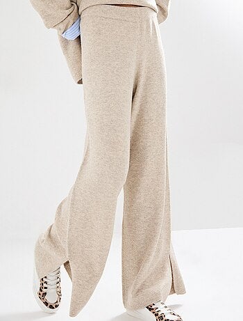 Pantaloni a maglia con lana, MO Fashion