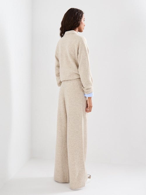 Pantaloni a maglia con lana, MO Fashion - Kiabi
