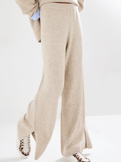 Pantaloni a maglia con lana, MO Fashion - Kiabi