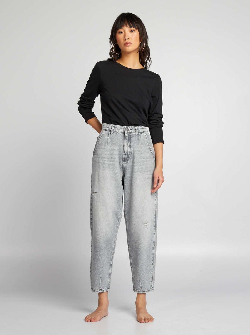 Pantaloni a palloncino Grigio - Kiabi