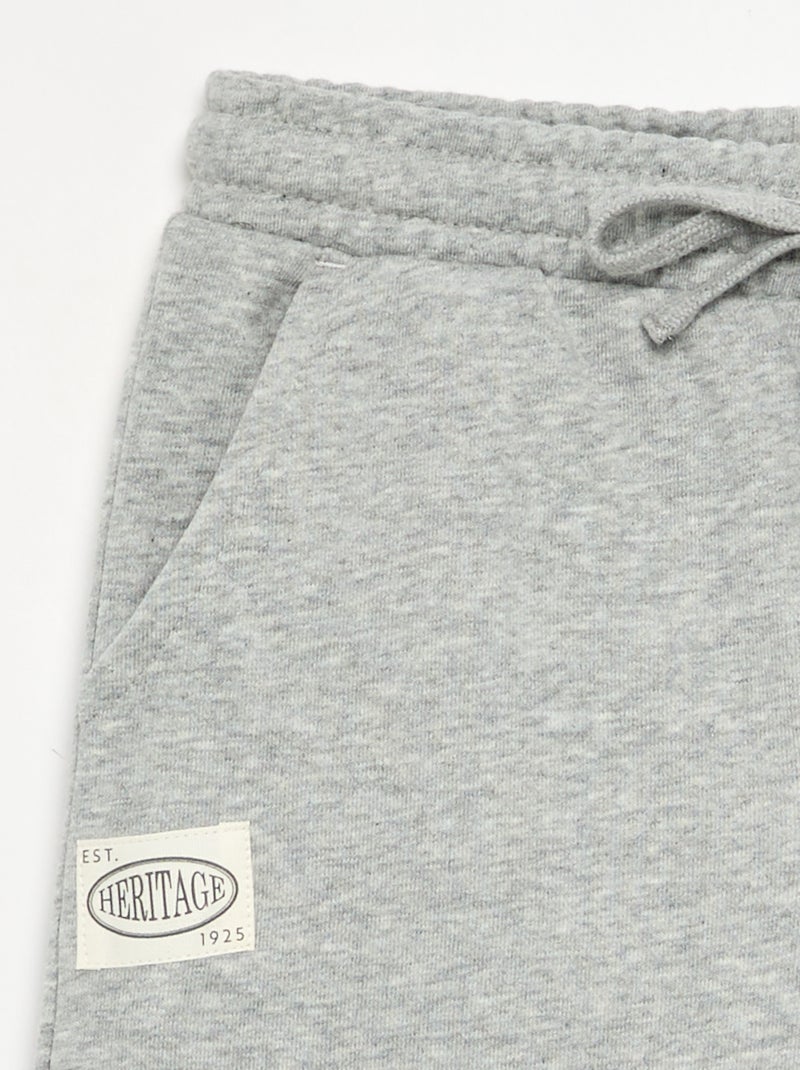 Pantaloni a palloncino in felpa non garzata Grigio - Kiabi