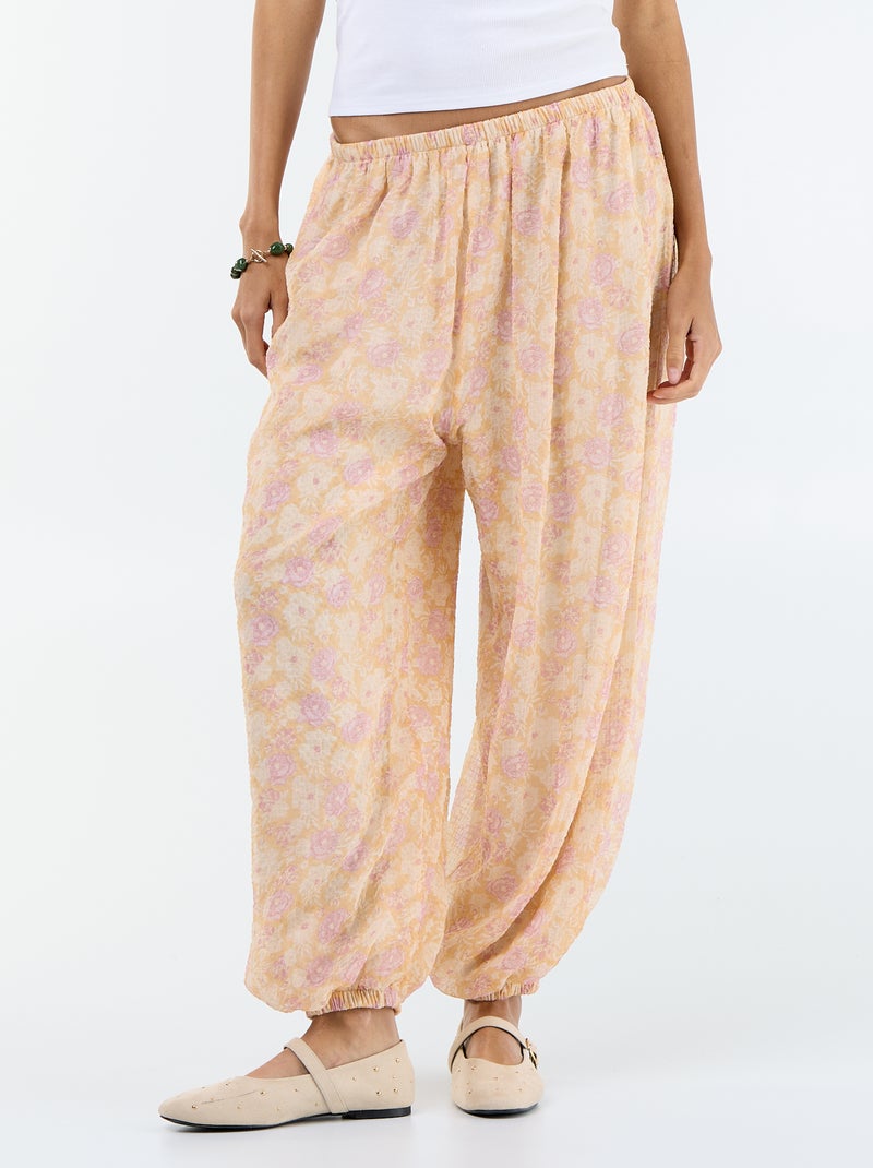 Pantaloni a palloncino leggeri Bianco - Kiabi