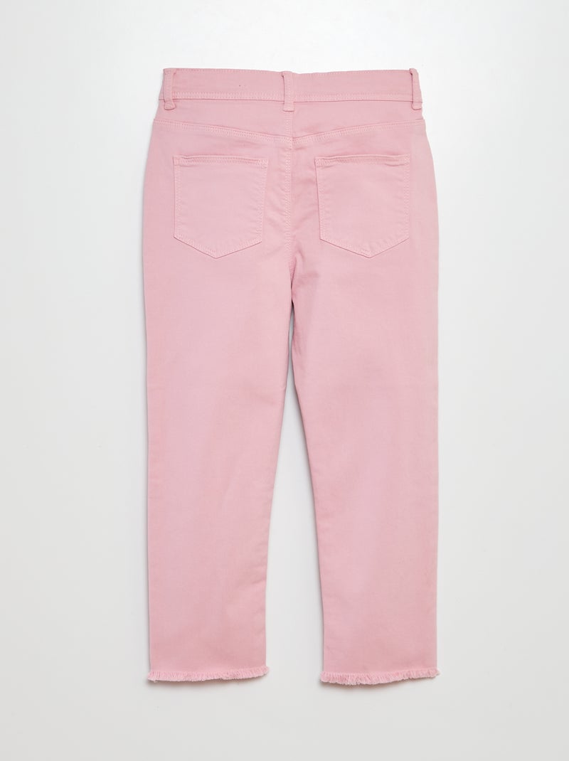 Pantaloni a pinocchietto skinny ROSA - Kiabi