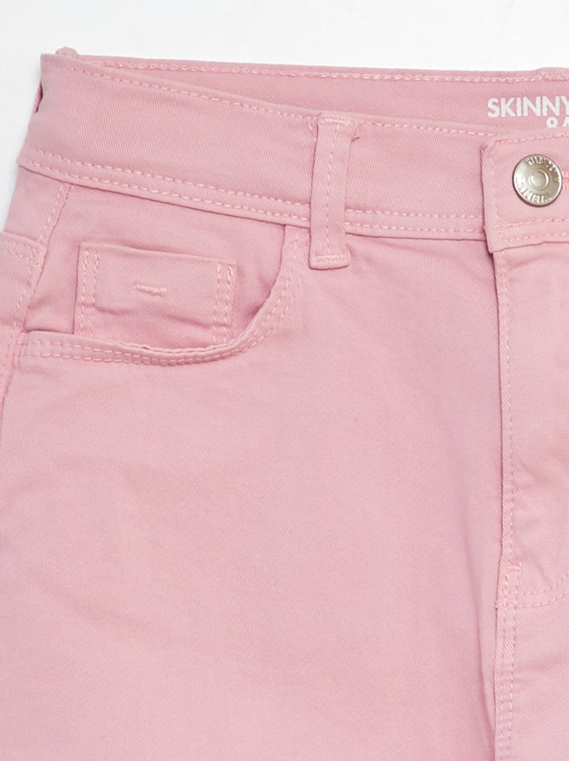 Pantaloni a pinocchietto skinny ROSA - Kiabi