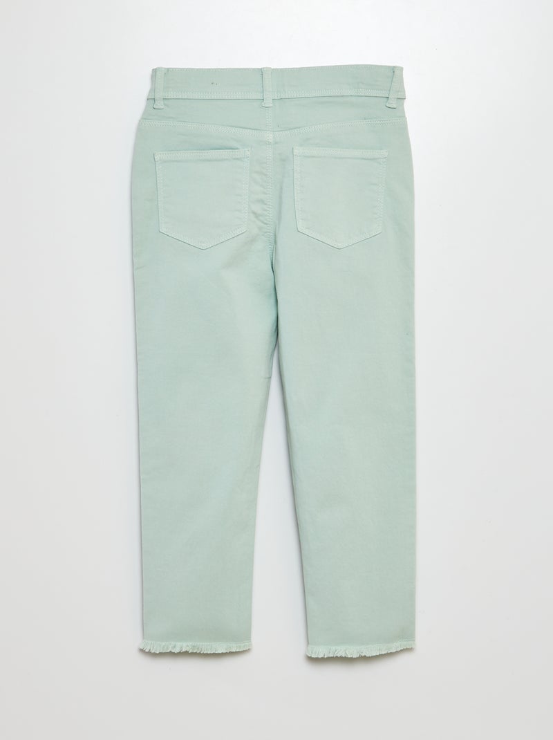 Pantaloni a pinocchietto skinny VERDE - Kiabi