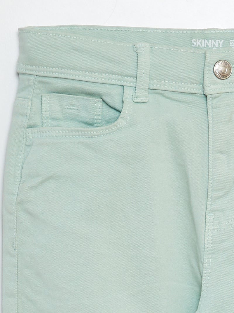 Pantaloni a pinocchietto skinny VERDE - Kiabi