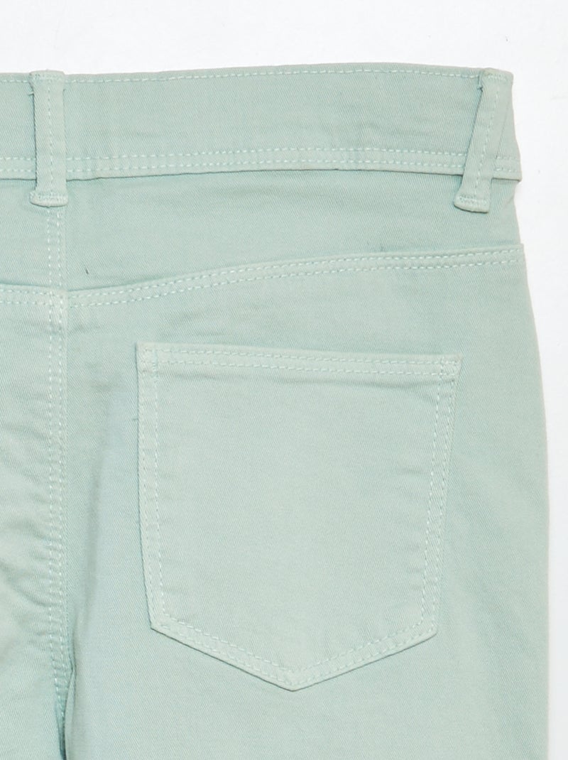 Pantaloni a pinocchietto skinny VERDE - Kiabi