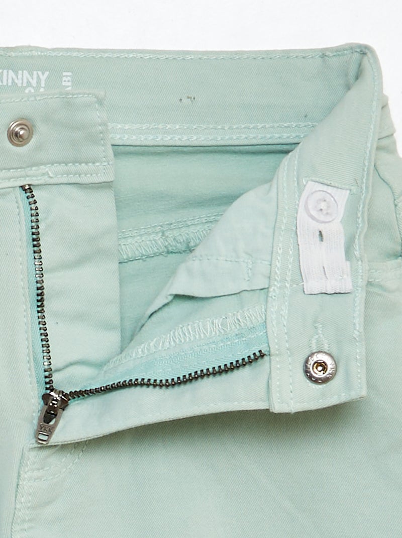 Pantaloni a pinocchietto skinny VERDE - Kiabi