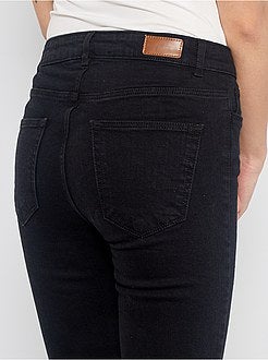 Pantaloni a pinocchietto slim eco-sostenibili con chiusura a bottoni - Kiabi