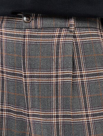 Pantaloni a quadri ampi