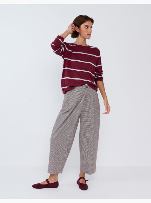 Pantaloni a quadri, mo fashion - Kiabi Pantaloni a quadri, mo fashion - Kiabi