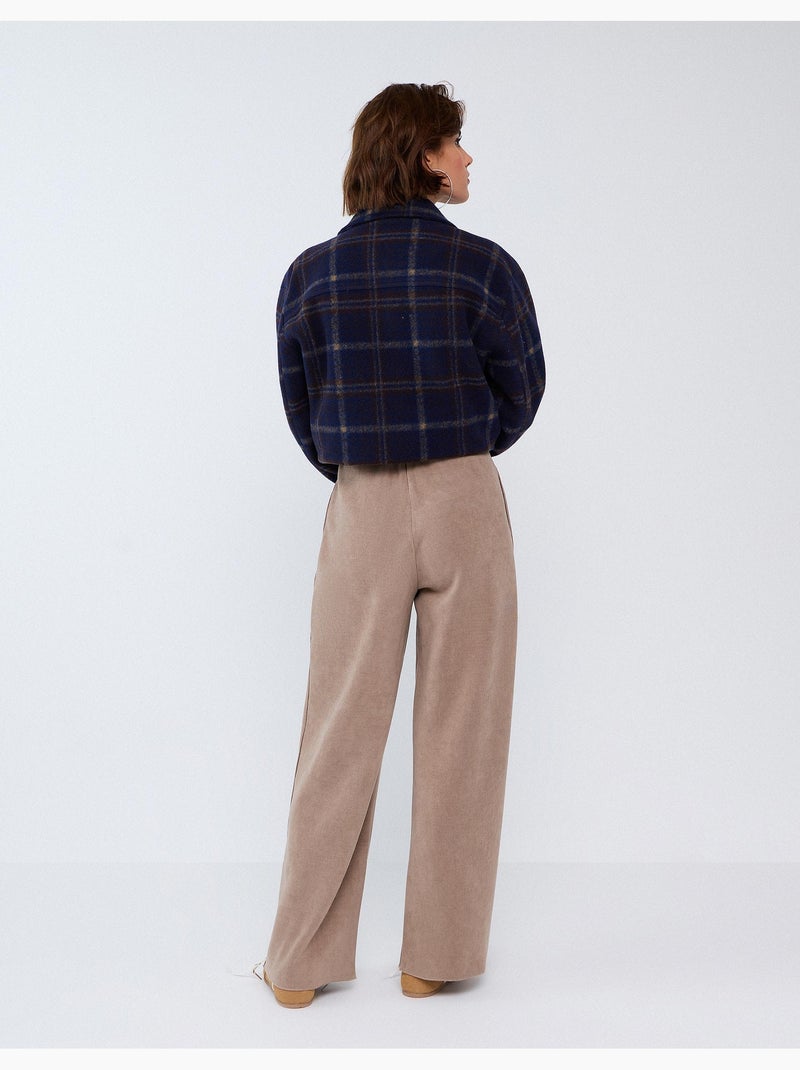 Pantaloni a rete ampi intrecciati, mo fashion Beige - Kiabi