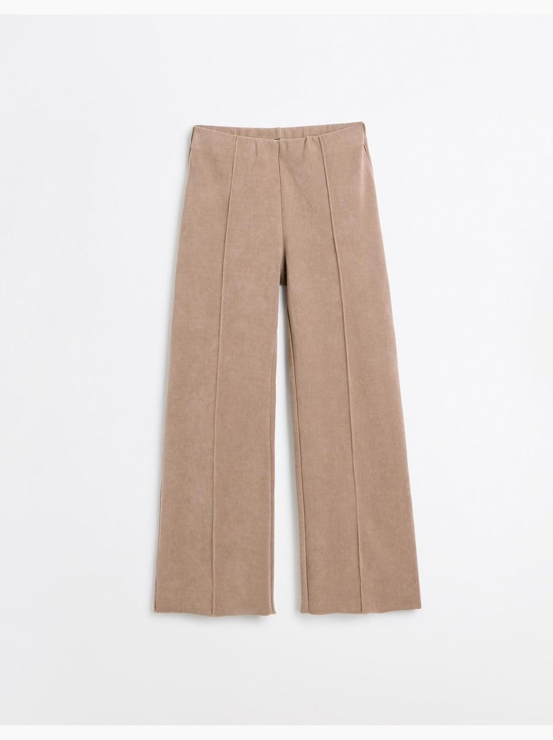 Pantaloni a rete ampi intrecciati, mo fashion Beige - Kiabi