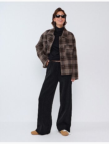 Pantaloni a rete ampi intrecciati, mo fashion