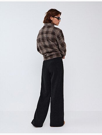 Pantaloni a rete ampi intrecciati, mo fashion