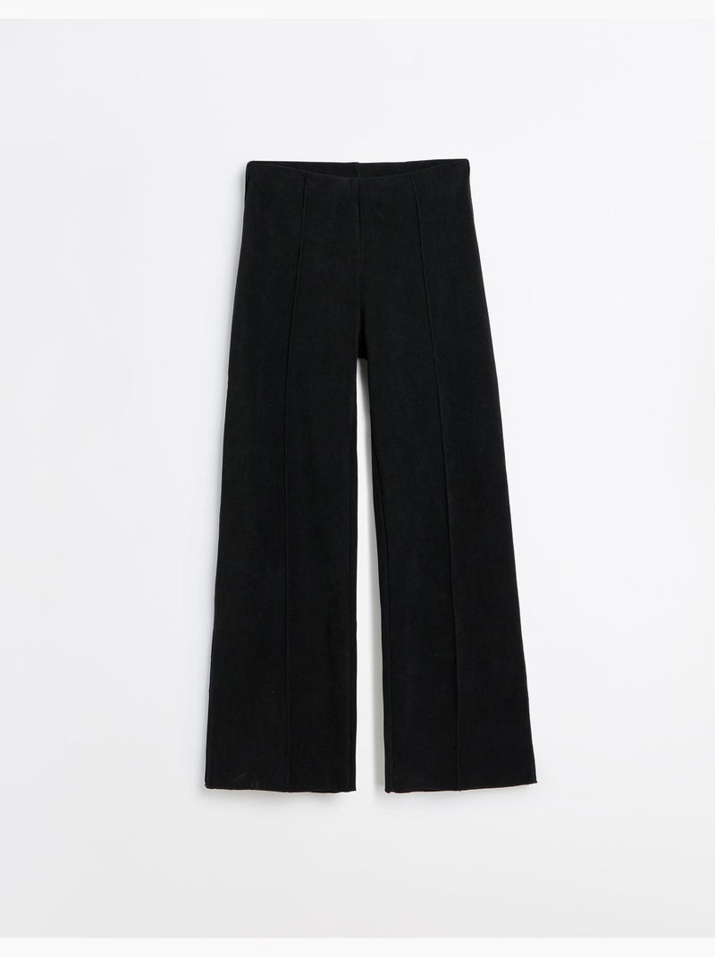 Pantaloni a rete ampi intrecciati, mo fashion Nero - Kiabi