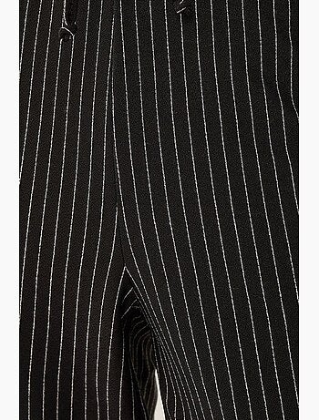 Pantaloni a righe con elastico in vita hiccup