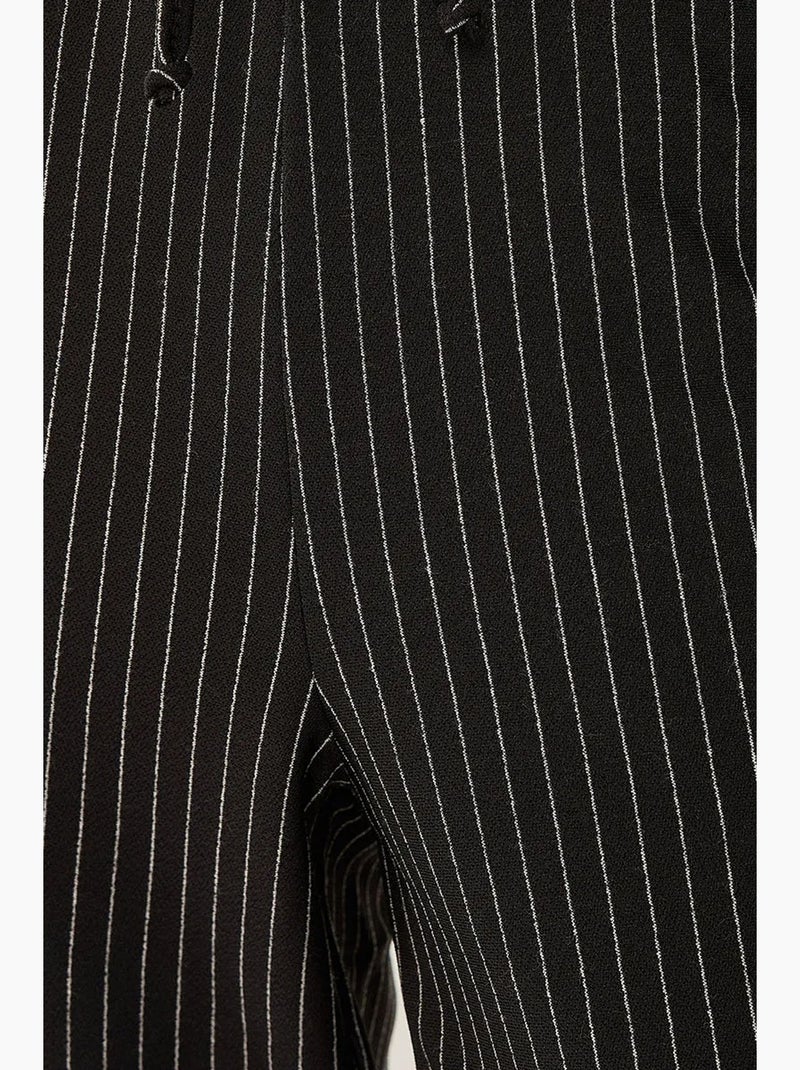 Pantaloni a righe con elastico in vita hiccup Nero - Kiabi