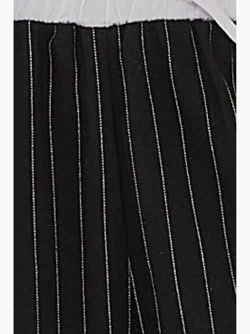 Pantaloni a righe con elastico in vita hiccup - Kiabi Pantaloni a righe con elastico in vita hiccup - Kiabi