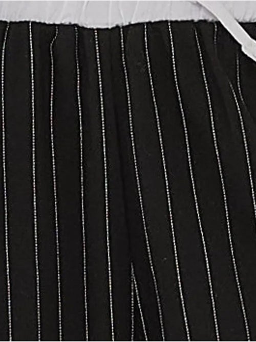 Pantaloni a righe con elastico in vita - Kiabi Pantaloni a righe con elastico in vita - Kiabi
