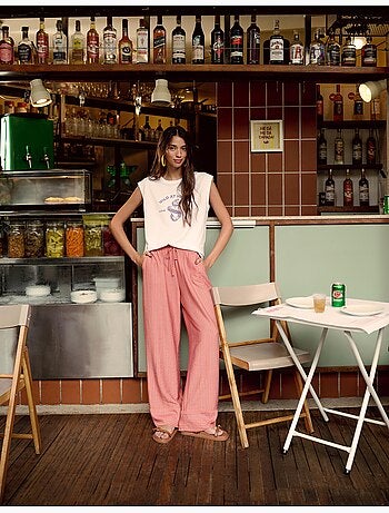 Pantaloni a righe, MO Fashion