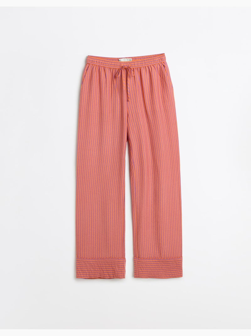 Pantaloni a righe, mo fashion Arancione - Kiabi
