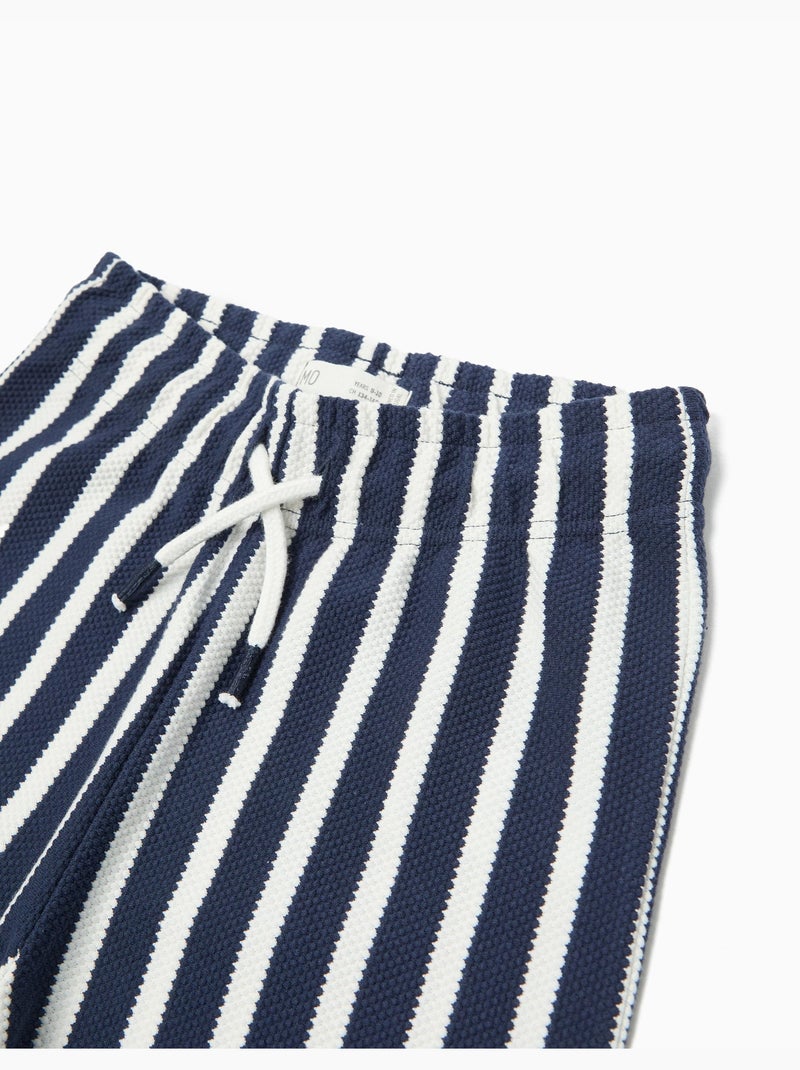 Pantaloni a righe, MO Fashion Blu - Kiabi