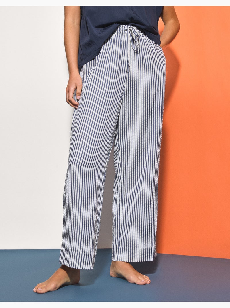 Pantaloni a righe, MO Fashion Blu - Kiabi