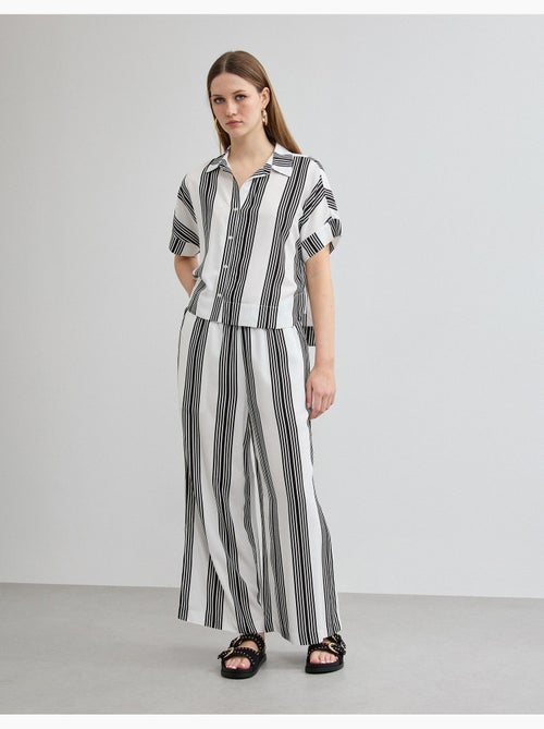 Pantaloni a righe, MO Fashion - Kiabi